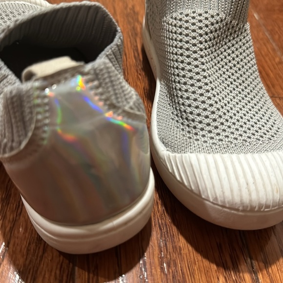 Girls Knit pull on sneakers - Picture 3 of 7